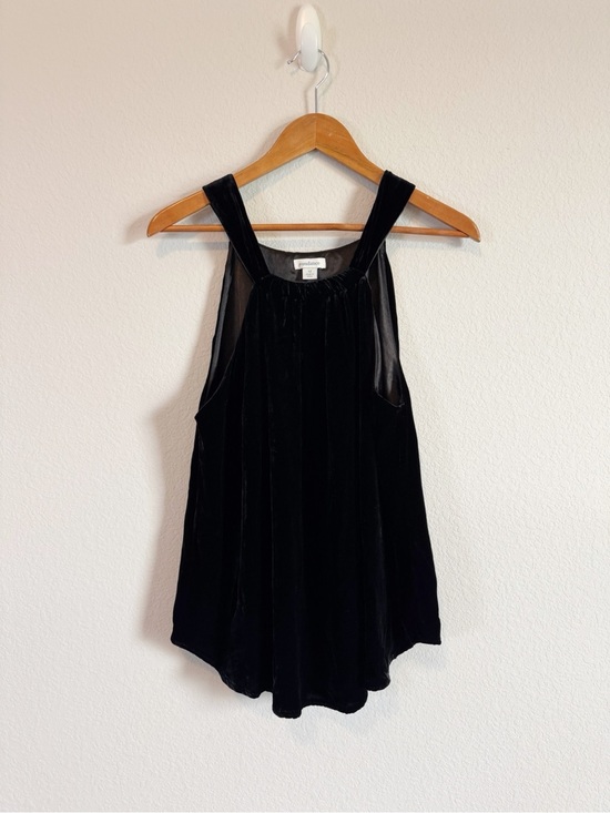 Sundance Tops - Sundance Bella Elegance Black Velvet Sleevless Halter Top Holiday Party Top 12